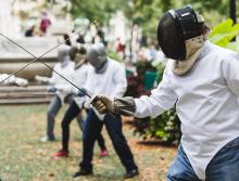 Workshops, April 19, 2019, 04/19/2019, Fencing Workshop