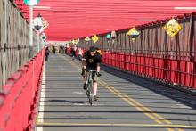 City Walks, April 13, 2019, 04/13/2019, Williamsburg Bridge, Bedford Avenue and Prospect Park Walk