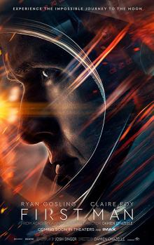 Films, April 20, 2019, 04/20/2019, First Man (2018): Story Of The First Person To Walk On The Moon Starring Ryan Gosling