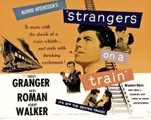 Films, April 13, 2019, 04/13/2019, Strangers on a Train (1951): Oscar Nominated Psychological Thriller Film-Noir By&nbsp;Alfred Hitchcock