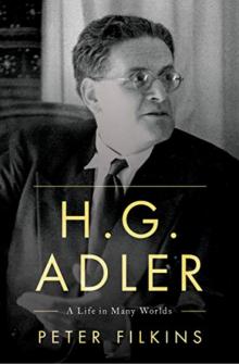 Author Readings, April 16, 2019, 04/16/2019, H.G. Adler: A 20th-Century Life for the 21st Century