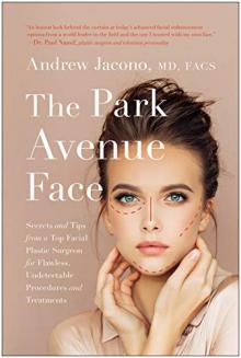 Author Readings, May 06, 2019, 05/06/2019, The Park Avenue Face: Secrets and Tips from a Top Facial Plastic Surgeon for Flawless, Undetectable Procedures and Treatments