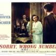 Films, April 24, 2019, 04/24/2019, Sorry, Wrong Number (1948) With Barbara Stanwyck: Oscar Nominated Thriller