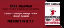 Author Readings, April 29, 2019, 04/29/2019, Humanitarian Wars? Lies and Brainwashing