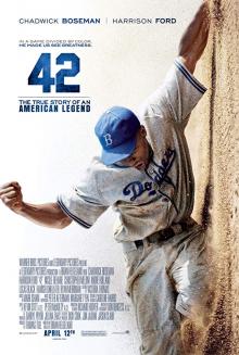 Films, June 18, 2019, 06/18/2019, 42&nbsp;With Harrison Ford (2013): First African-American Baseball Player In Major League
