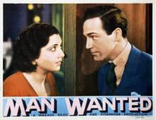 Films, July 01, 2019, 07/01/2019, Man Wanted (1932): Married Editor Falls In Love With Her Secretary