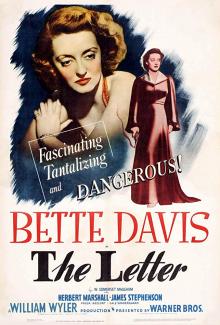 Films, July 11, 2019, 07/11/2019, The Letter (1940): Seven Time Oscar Nominated Film-Noir Drama&nbsp;
