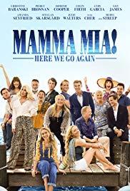 Movie in a Parks, July 12, 2019, 07/12/2019, Mamma Mia! Here We Go Again (2018): Abba Musical with Lily James, Amanda Seyfried, Meryl Streep (Outdoors)