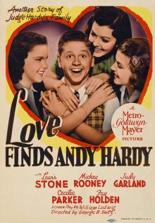 Films, July 08, 2019, 07/08/2019, Love Finds Andy Hardy (1938): Romantic Comedy With Judy Garland