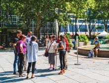 Tours, June 23, 2021, 06/23/2021, (IN-PERSON, outdoors) Walking Tour at Major Midtown Square