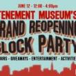 Festivals, June 12, 2021, 06/12/2021, (IN-PERSON, outdoors) Museum's Grand Reopening Block Party