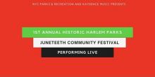 Festivals, June 19, 2021, 06/19/2021, (In Person, outdoors) Juneteenth Community Festival