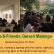 Poetry Readings, June 23, 2021, 06/23/2021, (IN-PERSON, indoors) The New M&eacute;lancholia: Fresh Poetry