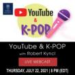 Talks, July 22, 2021, 07/22/2021, YouTube & K-Pop (virtual)