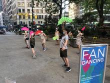 Dance Lessons, August 21, 2021, 08/21/2021, Fan Dancing Workshop