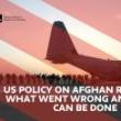 Discussions, August 23, 2021, 08/23/2021, US Policy on Afghan Refugees: What Went Wrong and What Can Be Done (livestream)