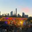 Concerts, September 30, 2021, 09/30/2021, Outdoor Performance Against the Backdrop of the City Skyline
