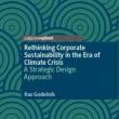 Author Readings, September 24, 2021, 09/24/2021, Rethinking Corporate Sustainability in the Era of Climate Crisis: A Strategic Design Approach (online)