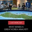 Discussions, November 04, 2021, 11/04/2021, What Makes a Great Korea Analyst? (online)