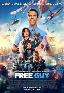 Films, November 12, 2021, 11/12/2021, Free Guy (2021): Bank Teller Is A Video Game Character?
