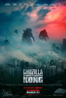 Films, December 10, 2021, 12/10/2021, Godzilla vs. Kong (2021): Kong Clashes With Godzilla