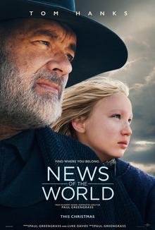 Films, December 27, 2021, 12/27/2021, CANCELLED News of the World (2020): Four Time Oscar Nominated Adventure With Tom Hanks CANCELLED 