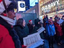 Concerts, December 21, 2021, 12/21/2021, Handel's "Hallelujah Chorus" in the City Streets