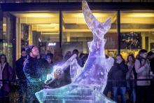 Performances, December 13, 2021, 12/13/2021, Live Ice Carving
