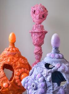 Opening Receptions, January 14, 2022, 01/14/2022, Pinnacles: Single-Colored Sculptures