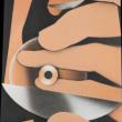 Opening Receptions, January 27, 2022, 01/27/2022, Nearness: Hand-Centered Airbrush Paintings