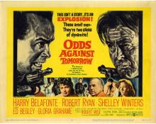 Films, March 20, 2022, 03/20/2022, Odds Against Tomorrow (1959): Bank Heist Noir (online through Mar. 20)