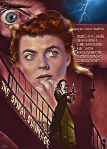 Films, February 14, 2022, 02/14/2022, The Spiral Staircase (1946): Serial Killer Noir