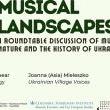 Discussions, March 21, 2022, 03/21/2022, Musical Landscapes: A Roundtable Discussion (in-person and online)