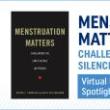 Book Discussions, May 05, 2022, 05/05/2022, Menstruation Matters: Challenging the Law&rsquo;s Silence on Periods (online)