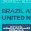 Lectures, April 13, 2022, 04/13/2022, Brazil and The United Nations (online)