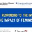 Discussions, April 22, 2022, 04/22/2022, Responding to the Invasion of Ukraine: The Impact of Feminist Foreign Policies (online)