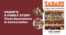 Book Discussions, May 04, 2022, 05/04/2022, Zabars: A Family Story, with Recipes (online)