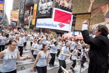 Dance Performances, July 10, 2022, 07/10/2022, Tap Dance at One of the Main Squares in NYC