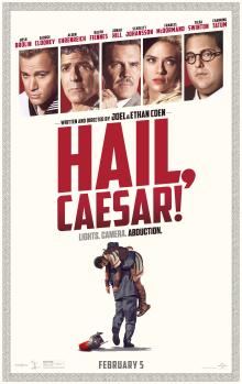 Movie in a Parks, August 03, 2022, 08/03/2022, The Coen Brothers' Hail, Caesar! (2016): Keeping Stars in Line, with Josh Brolin, George Clooney