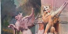 Gallery Talks, October 01, 2022, 10/01/2022, American Travelers: A Watercolor Journey Through Spain, Portugal, and Mexico: Exhibition Tour