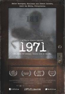 Movie in a Parks, September 09, 2022, 09/09/2022, 1971 (2014): Burglary Reveals FBI Abuses