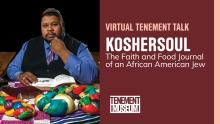 Book Discussions, October 20, 2022, 10/20/2022, Koshersoul: The Faith and Food Journal of an African American Jew (online)
