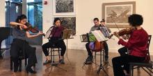 Concerts, December 08, 2022, 12/08/2022, Works for Clarinet, Horn, and Piano in an Art Gallery