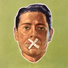 Gallery Talks, January 10, 2023, 01/10/2023, Someone Talked!: WWII Espionage Posters (online)