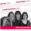 Concerts, March 03, 2023, 03/03/2023, Modern&nbsp;Works for French Horn, Flute, and Piano In Person AND Online