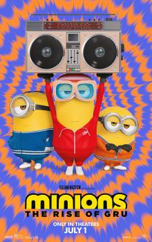 Films, April 28, 2023, 04/28/2023, Minions: The Rise of Gru (2022): animated family comedy