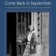 Book Discussions, May 02, 2023, 05/02/2023, Come Back in September: A Literary Education on West Sixty-Seventh Street, Manhattan&nbsp;(in-person and online)
