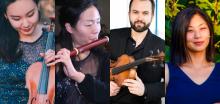 Concerts, June 01, 2023, 06/01/2023, Works by Beethoven, Haydn, and Mozart for Traverso, Violin, Viola, and Cello (In Person AND Online)