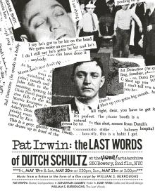 Concerts, May 21, 2023, 05/21/2023, The Last Word of Dutch Schultz: Music Based on Burroughs