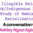 Lectures, September 21, 2023, 09/21/2023, An Illegible Relation?: Black/Indigenous Being and a Study of Hemispheric Racializations